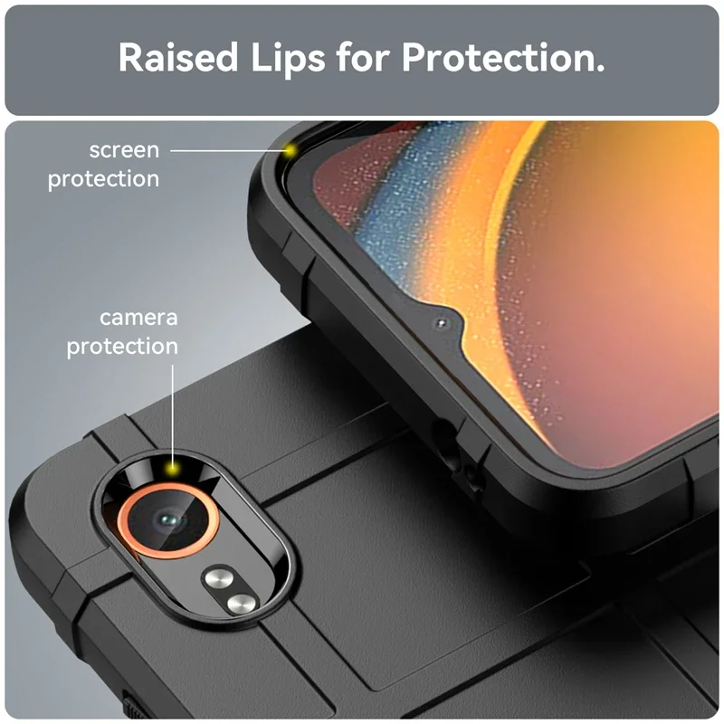 Armor Shockproof Phone Case for XCover 7 Soft TPU Slim Back Case for Samsung Galaxy X Cover 7 Cover for Samsung X Cover 7 Case