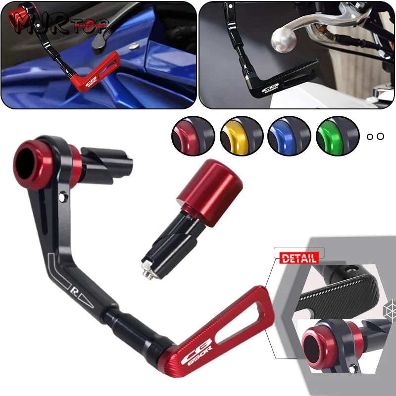 

For Honda CB650R CB650F 2014-2023 Motorcycle 7/8 22mm Handlebar Grips Brake Clutch Handguards Guard Protector cb650r cb650f