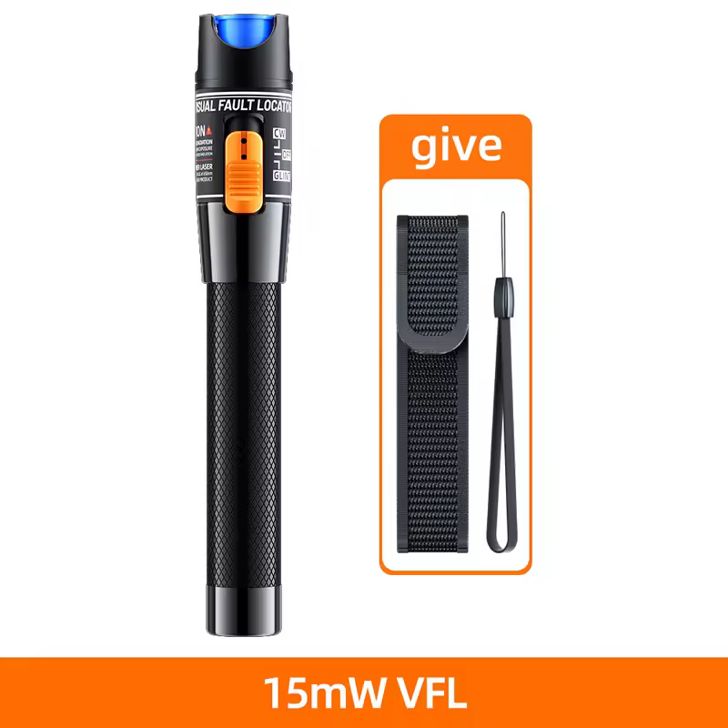 SAIVXIAN 60MW/50MW30MW/20MW/10MW/5MW Visual Fault Locator Fiber Optic Cable Tester 10-60Km Range VFL FC/SC/ST Optic - Image 9