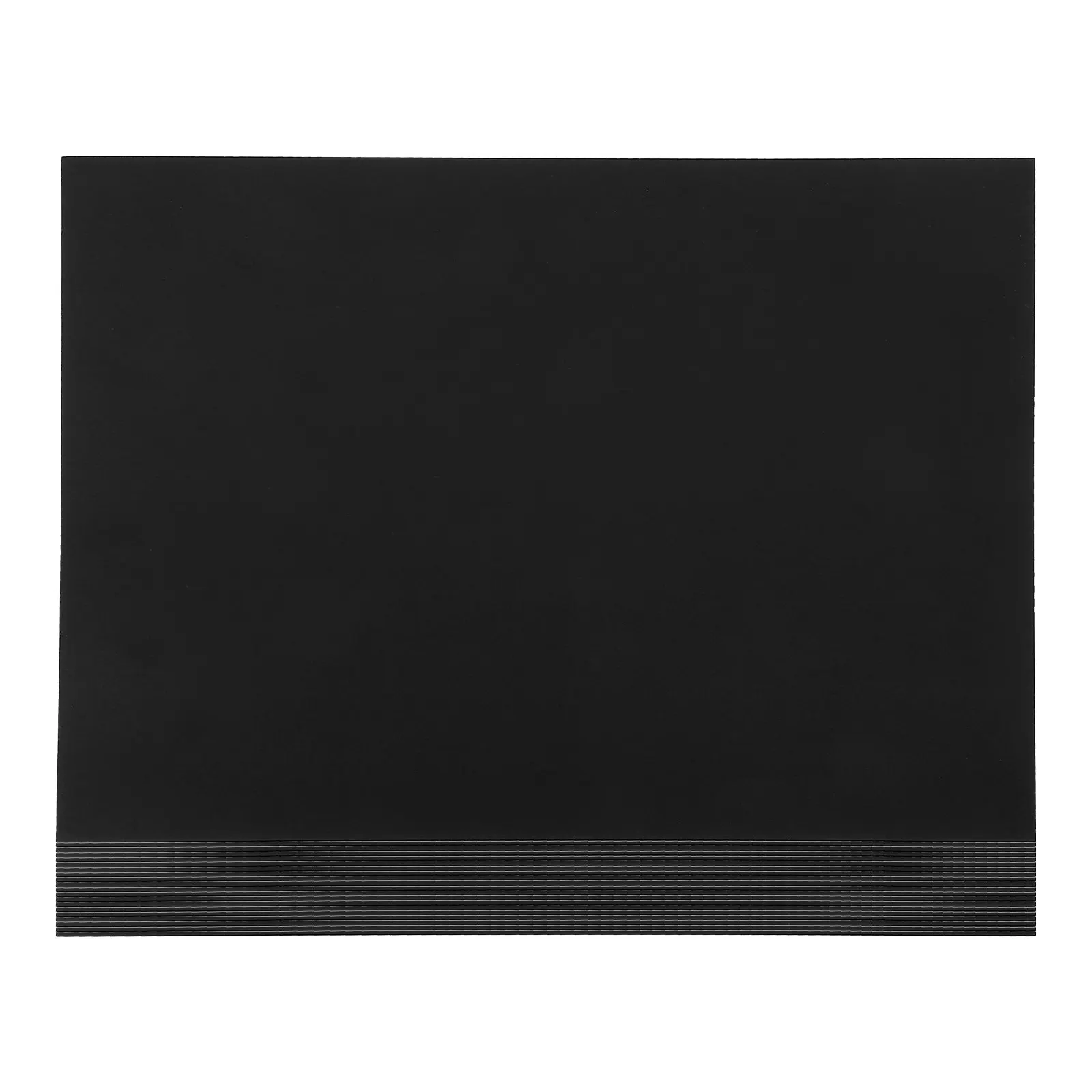 

50 Sheets A3 Black Card Paper for DIY Crafts Drawing Painting Origami Art Projects Fine Durability Smooth Surface Safe Thick