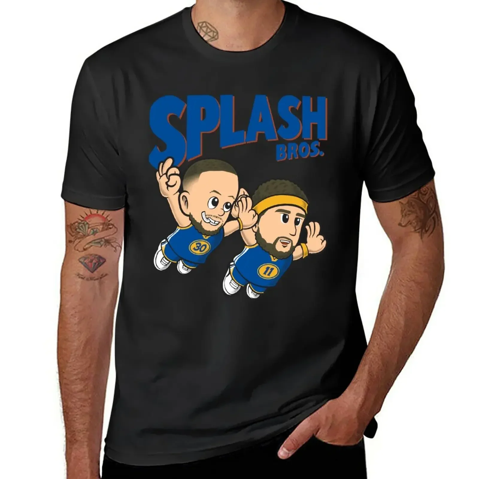 SUPER SPLASH BROS 3 '22 T-Shirt graphic t shirts sweat mens t shirt graphic