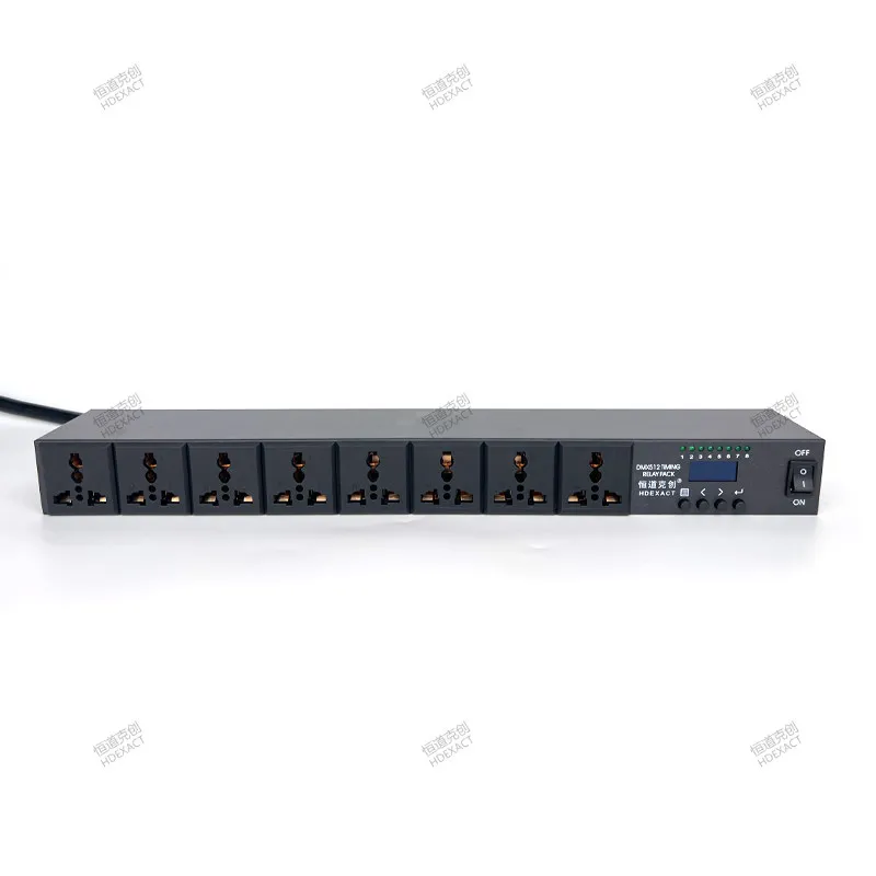 Intelligent switching power supply sequencer CP0813 stage lighting power supply sequencer wedding light strip lighting dimmer