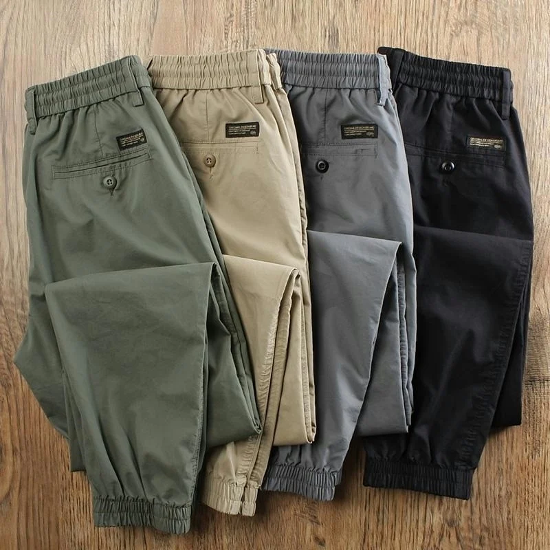 

Spring Autumn Pure Cotton Canvas Workwear Pants Men's Welding Heat Resistant Wear Proof Construction Site Auto Repai...