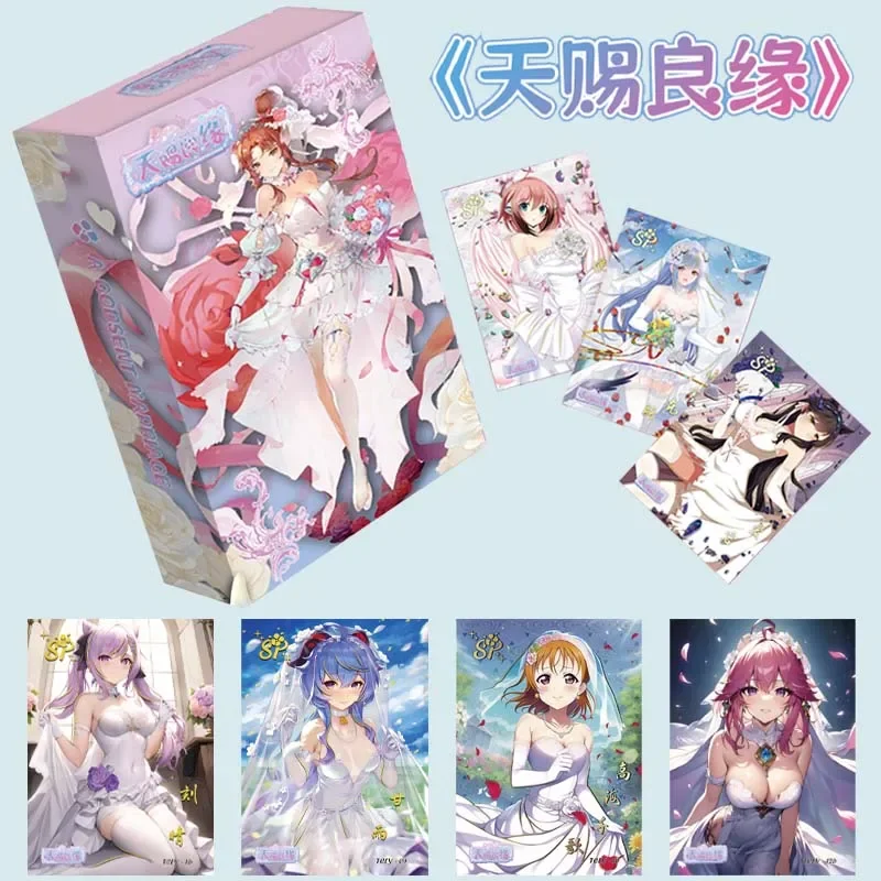 New Goddess Story Collection Cards A Group Of Beautiful Women 2 Booster Box Swimsuit Bikini Feast Doujin Toys And Hobbies GiftNe