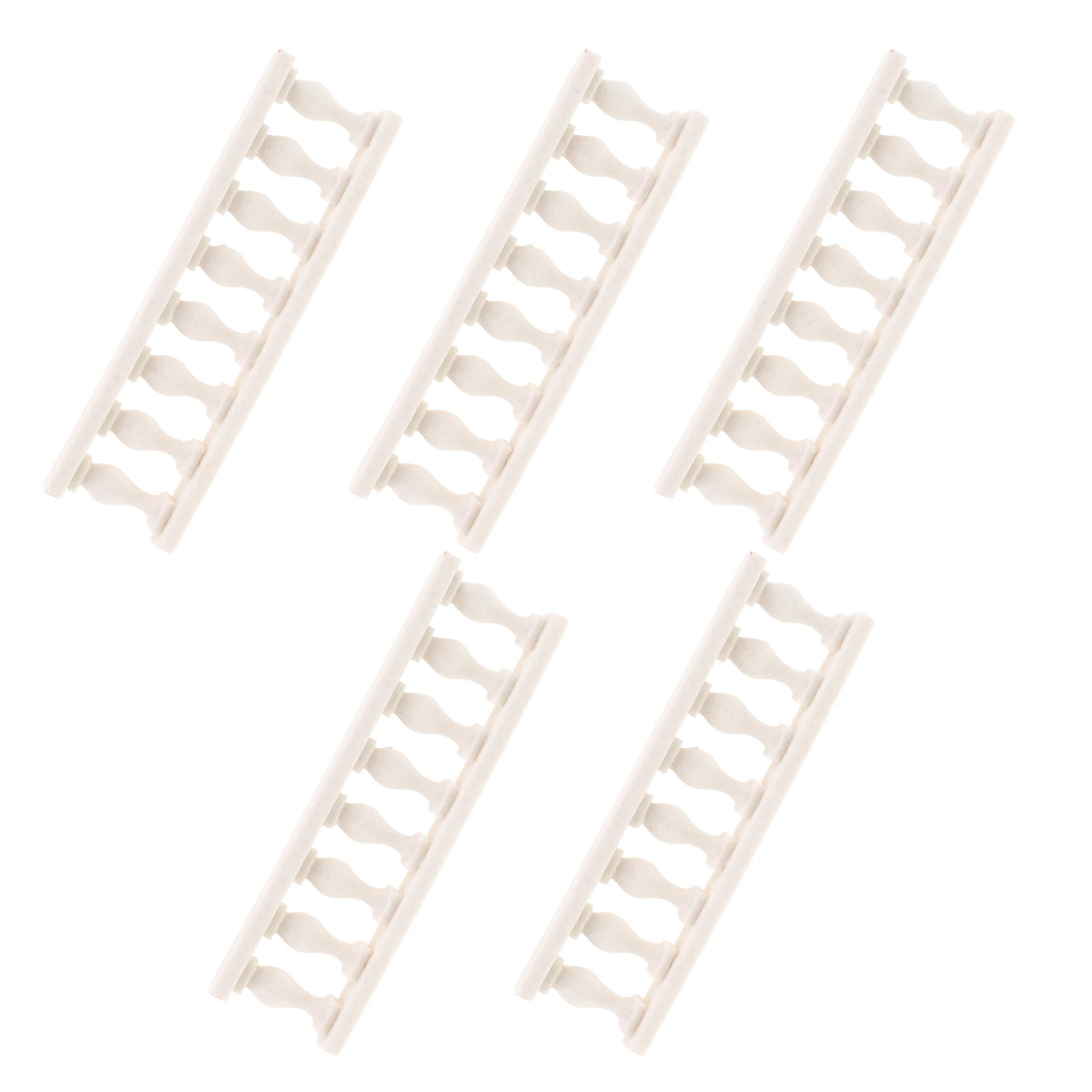 

5 Pcs Micro Landscape Fence Mini Wall Dollhouse Miniatures Accessories for Village