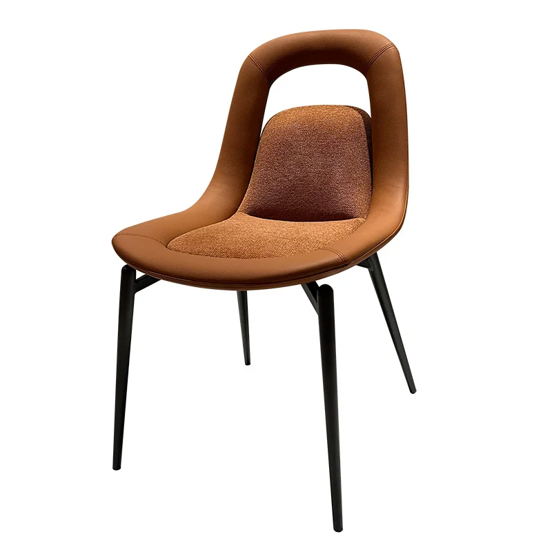 

Household Nordic light luxury modern minimalist Italian minimalist high-end back chair