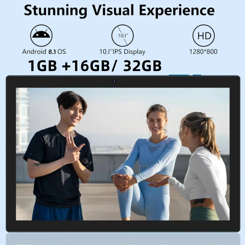 

Venturer 10,1 дюйма HD Android 8.1 Планшеты Ноутбук Bluetooth 1 ГБ ОЗУ 32 ГБ ПЗУ Wi-Fi Планшет 1280x800 IPS MT8167 Четырехъядерная двойная камера