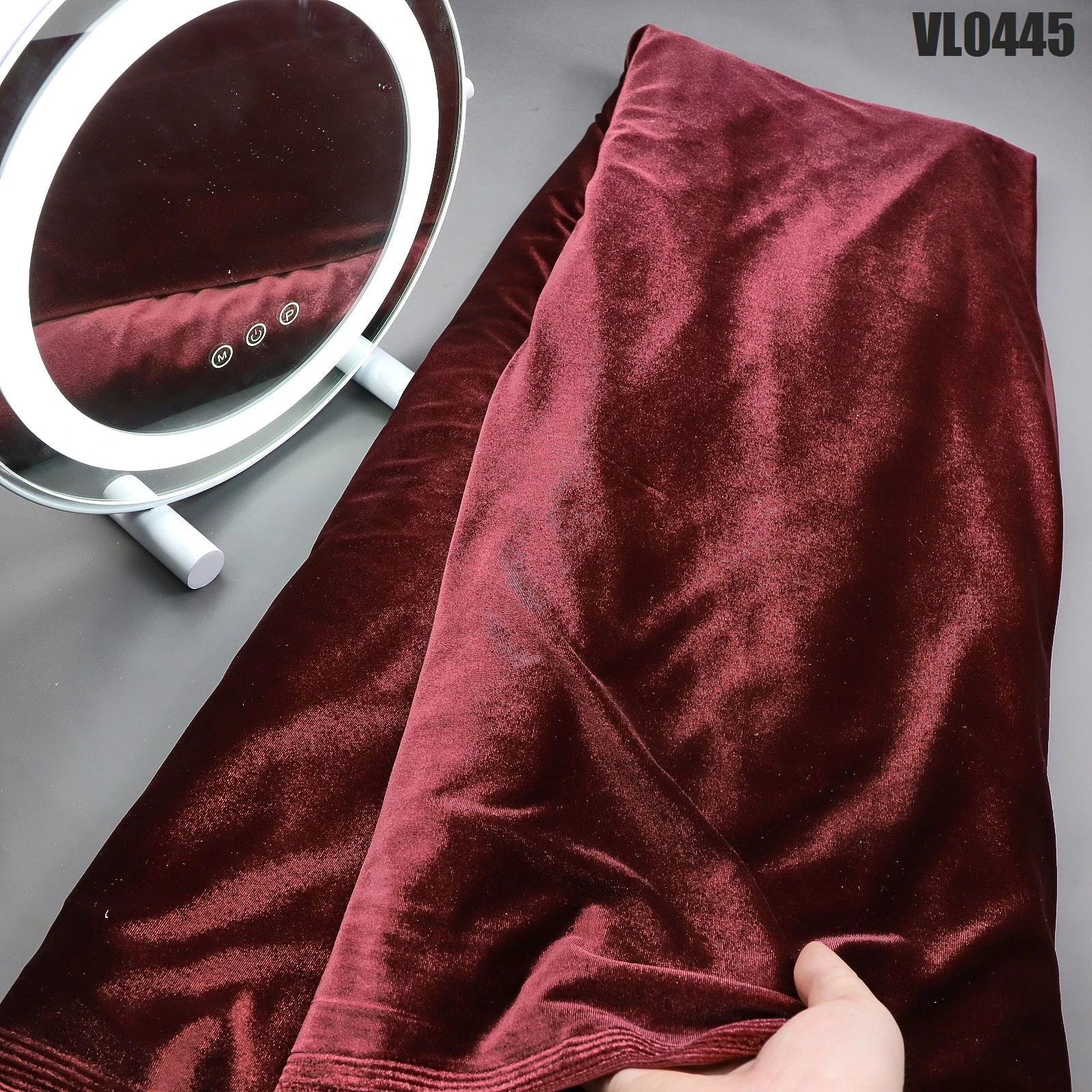 

Supoo 2022 High Quality Solid Color Velvet Fabric Nigerian Lace Fabric For Men/Women/Kids Wedding Party Dresses