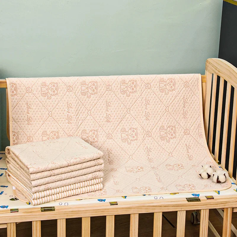 

Водонепроницаемый хлопковый прокладка для мочи 50*70 см, прокладка для ухода за матери, летняя прокладка