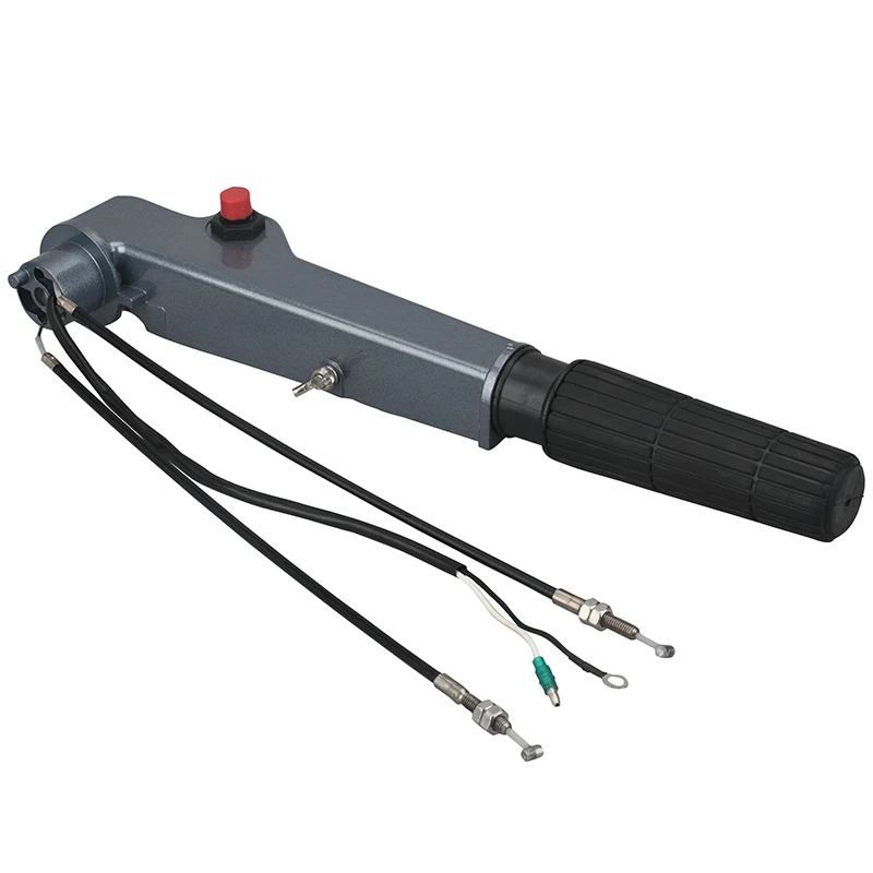 63V-42111-01-4D مقبض التوجيه عاصي مع كابل لياماها خارجي 9.9HP 15HP 13.5HP F6 F8 F9.9 محرك القارب 63V-W0084-00