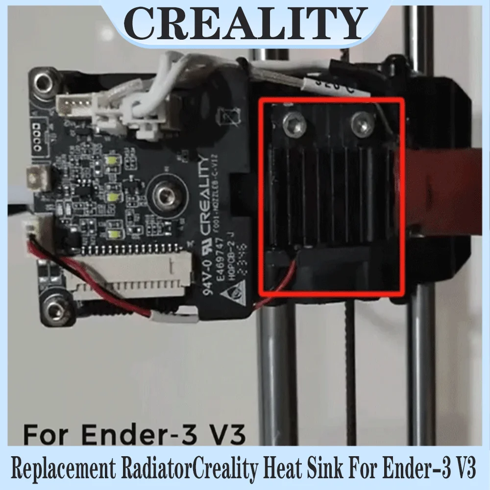 

Creality 3D Printer Heat Sink Radiator Replacement Accessory for Ender-3 V3 - Original 3D Printing Part for Enhanced Performance