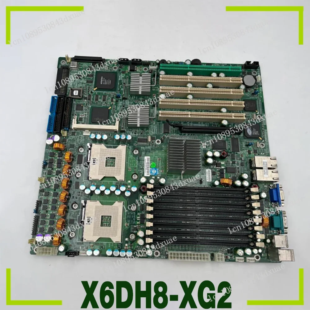 

Workstation Game Power Leveling Host Dual 604-pin FC-mPGA4 Sockets Server Motherboard X6DH8-XG2 For Supermicro Dual-way CPU