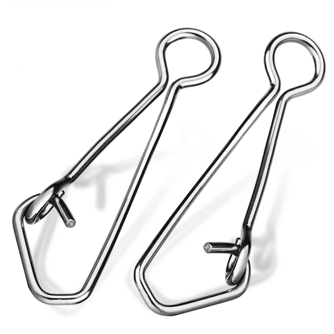 Pesca Snap 50 ~ 200 Uds. Anzuelo de pesca de agua salada de acero inoxidable conector de señuelo aparejos de pesca rápida Clip de bloqueo pesas a presión Trolling