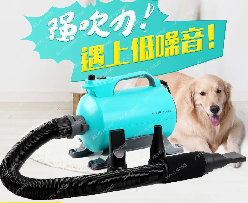 Pet Water Dispenser Dogs and Cats High Power Large Dog Mute Hair Dryer