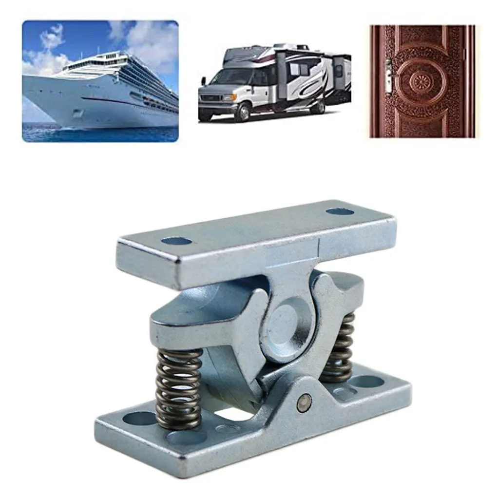 Heavy Duty Door Retainer Catcher Door Stop For Motorhome Caravan RV Boat Door Clip Zinc Alloy Strong Door Latch