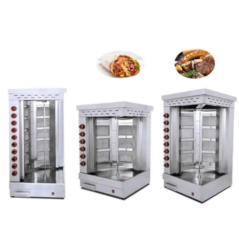 Shawarma Grill Bbq Machine Doner Kebab Making Machine Restaurant Equipment Shawarma Machine Piston for Restaurant Shawarma