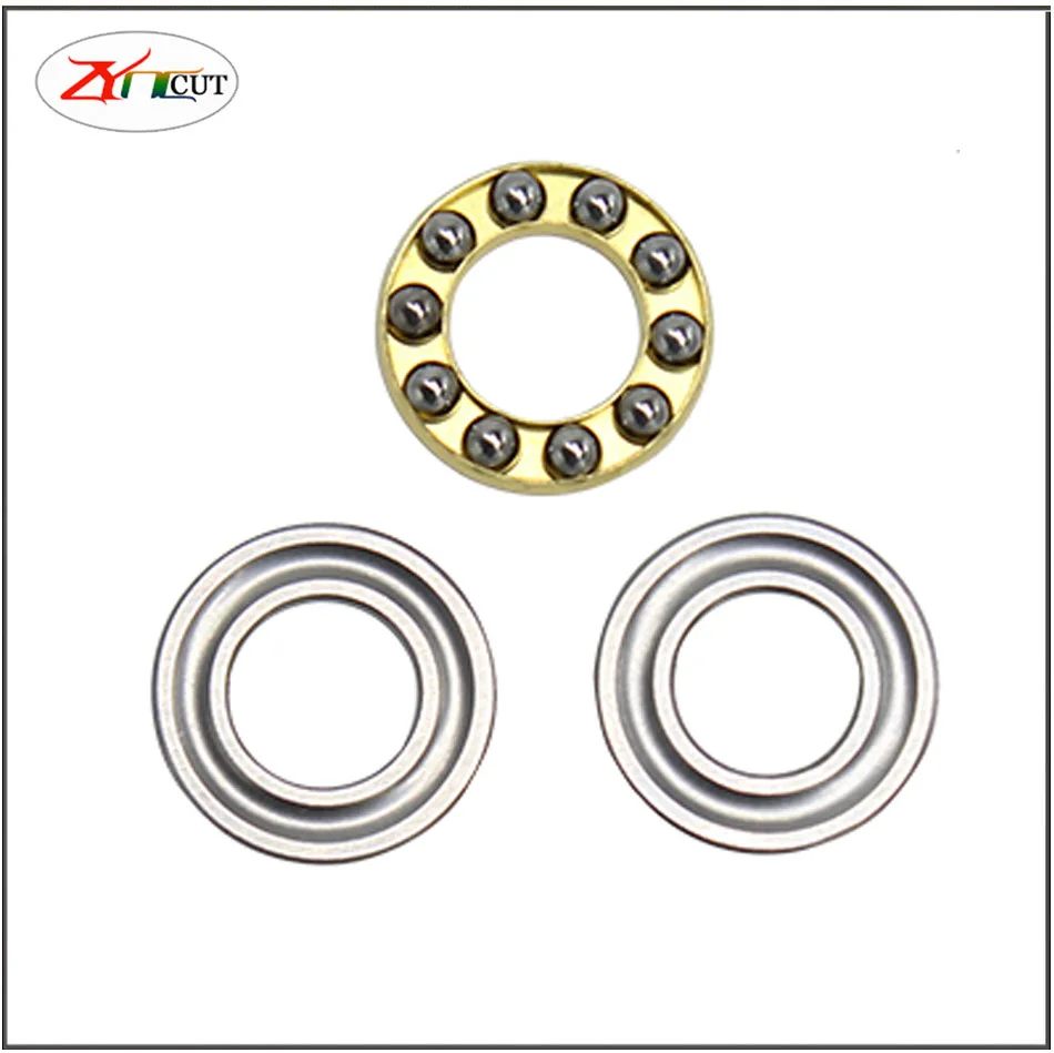 Micro thrust ball plain Bearing Internal diameter F3 4 5 6 7 8 9 10mm Flat Pressure Steering Thrust Bearing