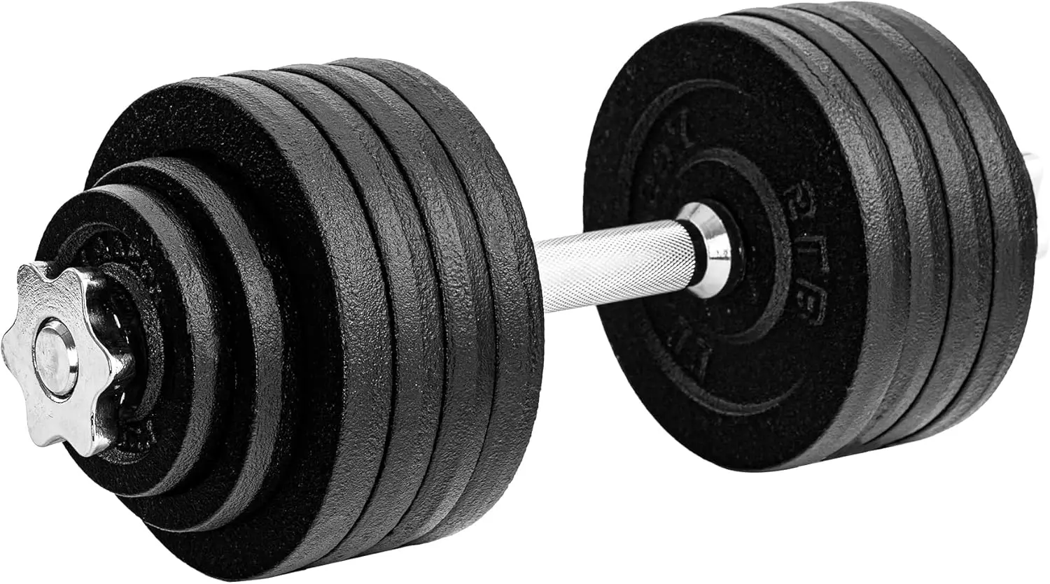 

Old School Adjustable Dumbbell Set with Weight Plates Star Lock Collars Connector 40lbs to 200lbs Adjustable Weight Plates Set