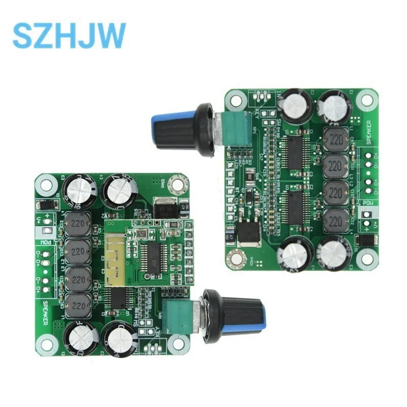 TPA3110 PBTL Digital Power Amplifier Board 30W Stereo Class D Power Amplifier Board with  Bluetooth-compatible 5.0