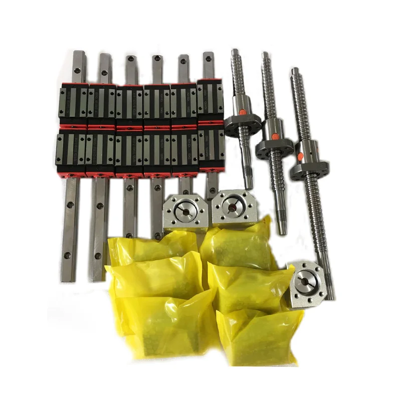 CNC machine tool set customization, dropshipping wholesale price customized linear guide, ball screw, rack, motor and spindle