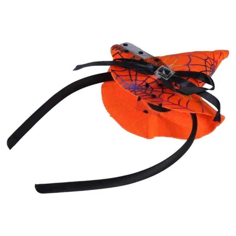 

39BD кепка ведьмы, ободок для волос на Хэллоуин, фестиваль фото, обруч для волос, аксессуар для семейного сбора