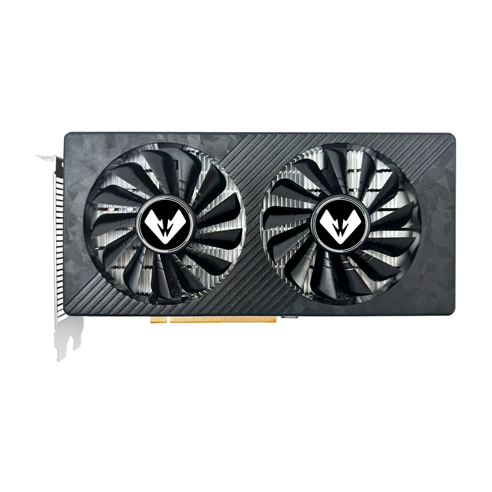 MOUGOL 데스크탑 게이밍 컴퓨터용 그래픽 카드, AMD Radeon RX590 8G, GDDR5 비디오 메모리, 256 비트 DVI + DP 인터페이스, 다이렉트 X12 썸네일 2