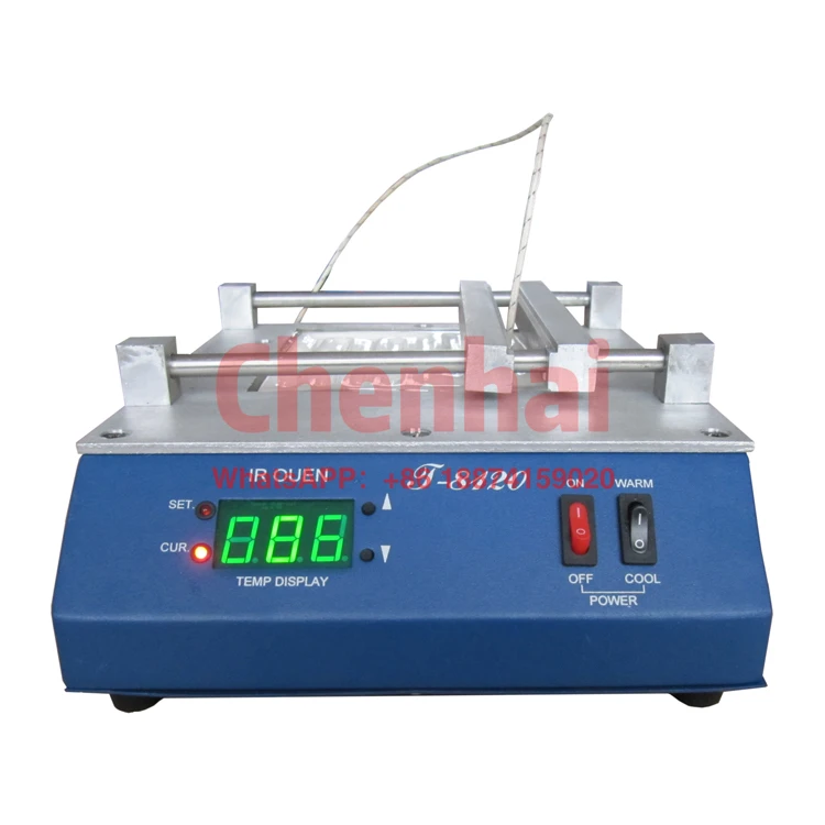 

Handy CH T-835 digital display repair tool infrared BGA rework station for chips remove go with preheat plate T-8280