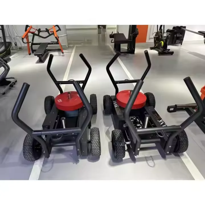 Gym Adjustable Resistance Strength Training Car Tank Sled Car