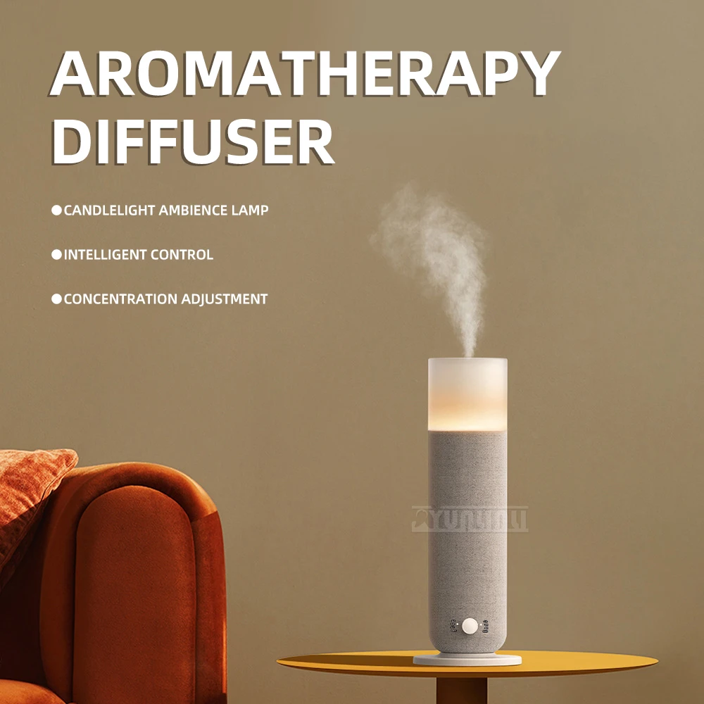 A974 Desktop Cylindrical Fragrance Machine Office Horizontal Diffuser for Aromatherapy And Air Freshening