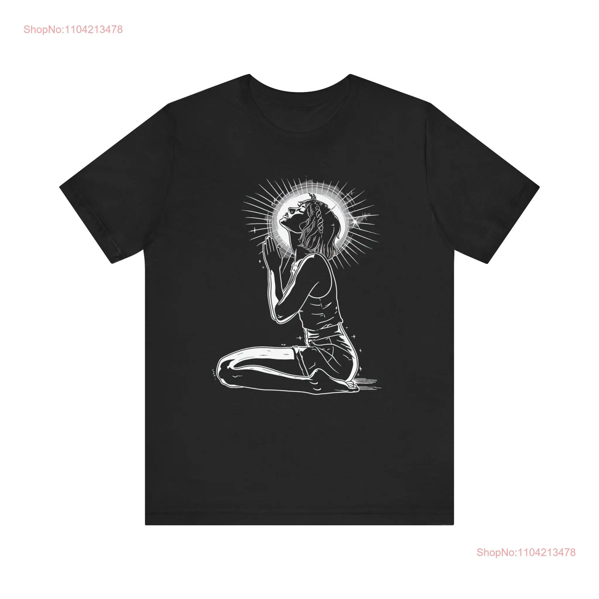 Divine Meditation Jersey  T Shirt long or short sleeves