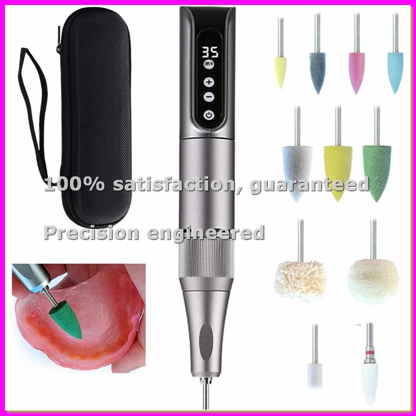 Cordless USB Polishing Machine Repair Fine -Edge Correction and Cleaning 35000 RPM Rechargeable Polish-Tool Kits-ABFB