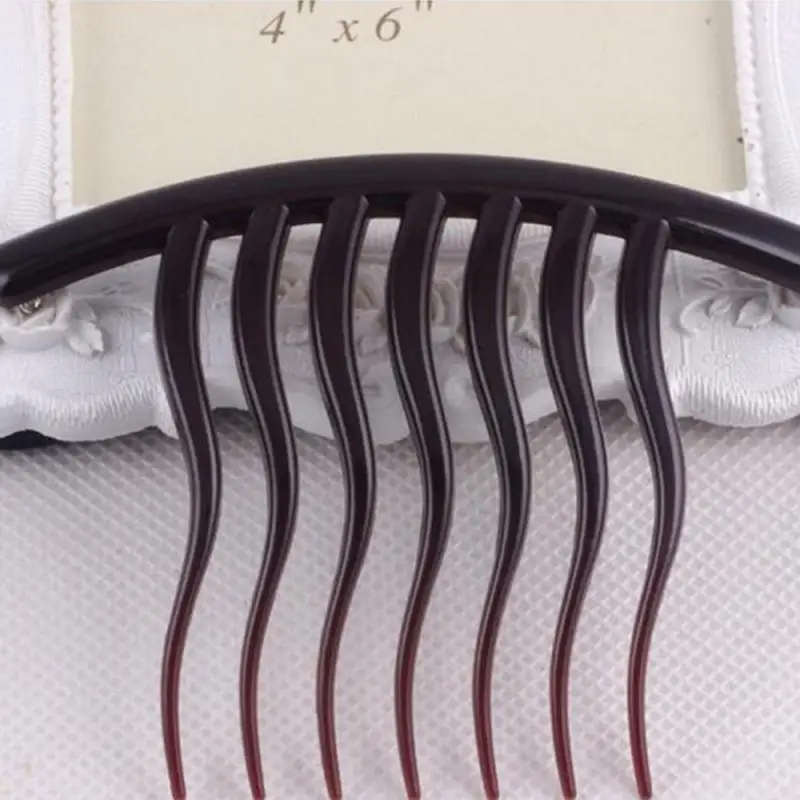 دبابيس شعر بلاستيكية للنساء ، مشبك تصفيف ، عصا رقيق ، صانع كعكة ، أداة تجديل ، حامل ذيل حصان ، إكسسوارات أمشاط ، 1-8