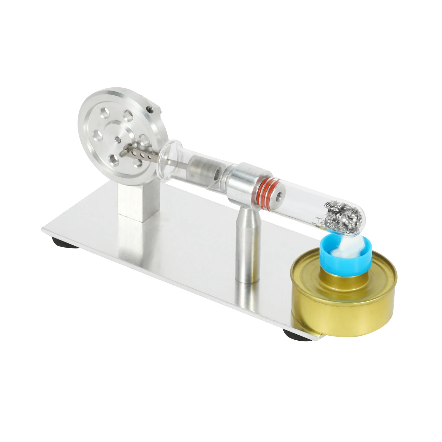 Mini Stirling Engine Mini Generator External Turbine Steam Engine Model Science Education Supplies