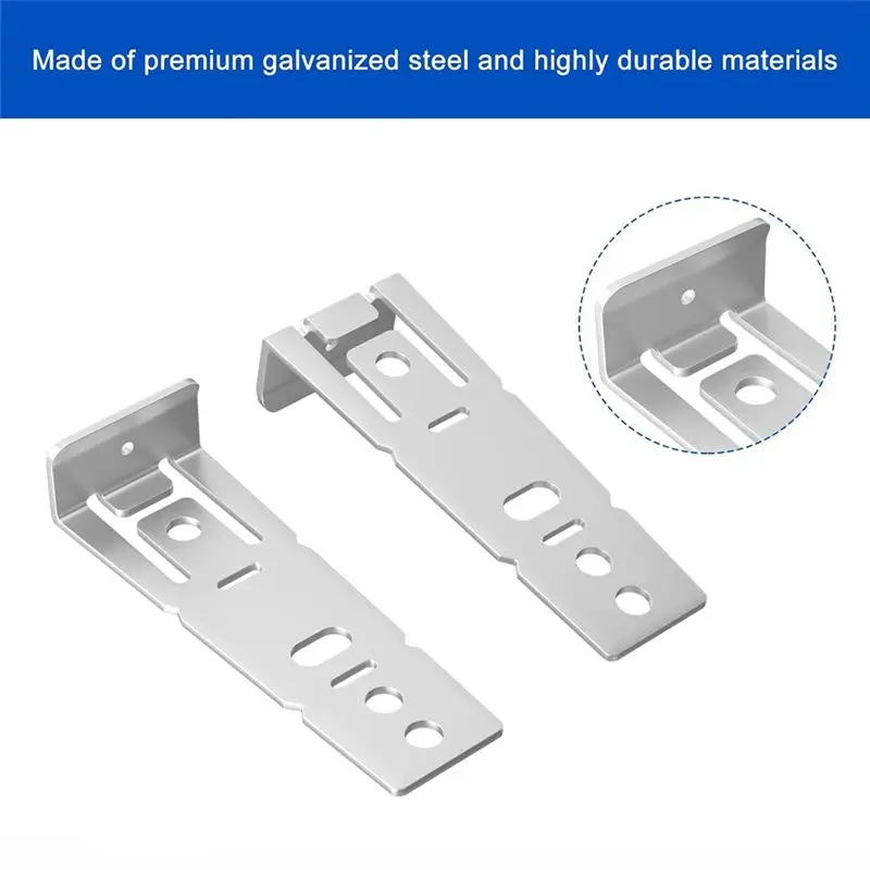 DT17 2PCS Dishwasher Countertop Mounting Bracket WD01X21740, Replaces WD01X10598 PS11700868 - Dishwasher Mounting Bracket for