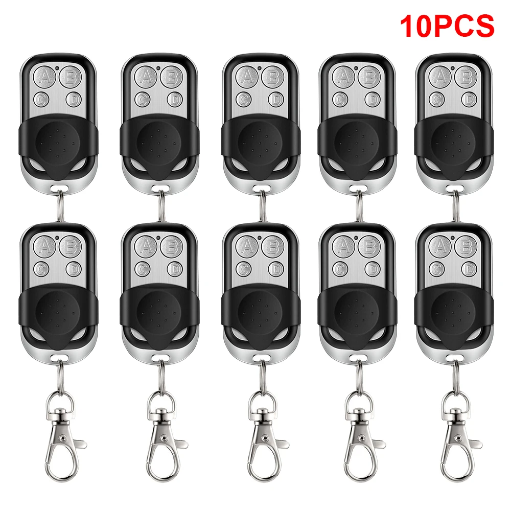 Universal Cloning Duplicator Key Remote Control 433MHZ 433.92MHZ Clone Learning Rolling Code For Gate Garage Door 5/10PCS