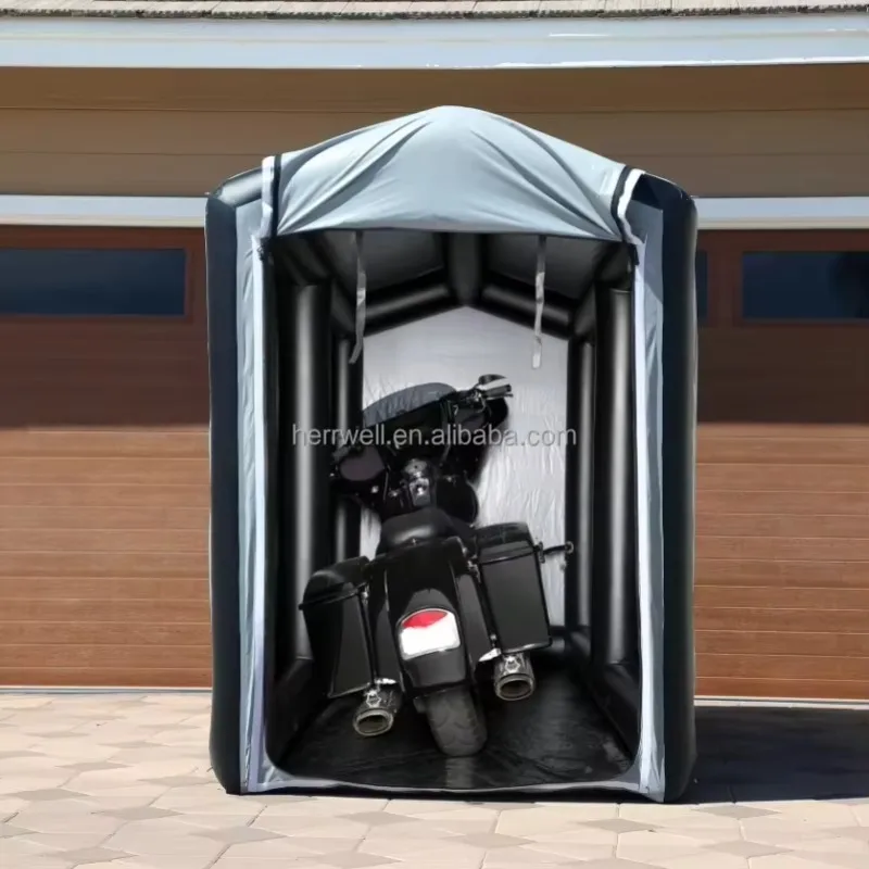 All-Weather PVC Waterproof Motorcycle Cover UV Protection Business/Luxury Design Customizable Size for Parking Garage Storage