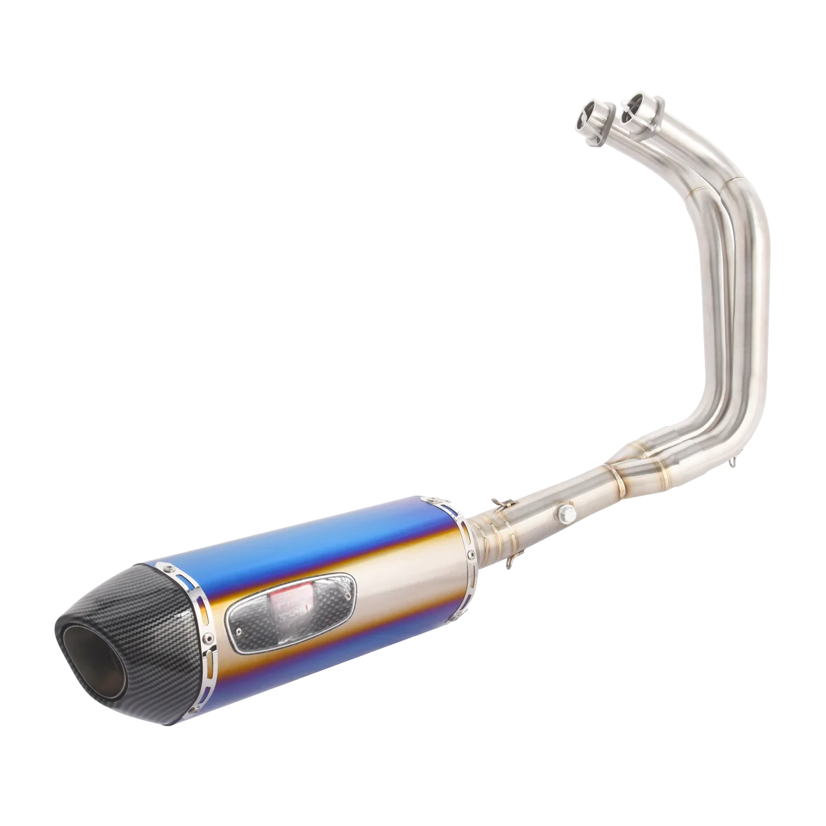 For Yamaha MT-07 FZ07 Tracer YZF R7 Muffler Exhaust  Pipe  2014 2015 2016 2017 2018 2019 2020 2021 2022 2023 2024 2025