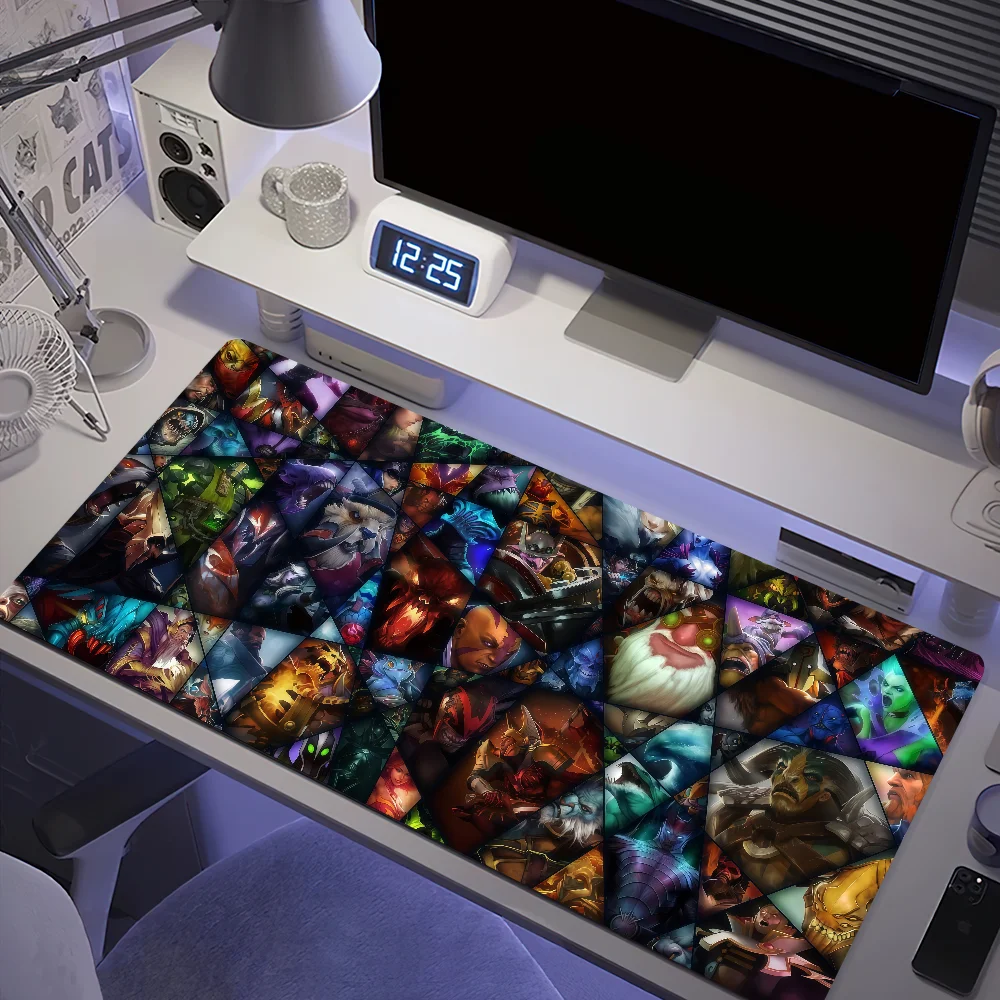 لعبة Dota 2 الإستراتيجية والتشغيل لوحة الماوس كبيرة حصيرة مكتبية لوحة المفاتيح مريح مكتب المطاط لعبة الكمبيوتر عدم الانزلاق مكافحة فراي المنزل Cus