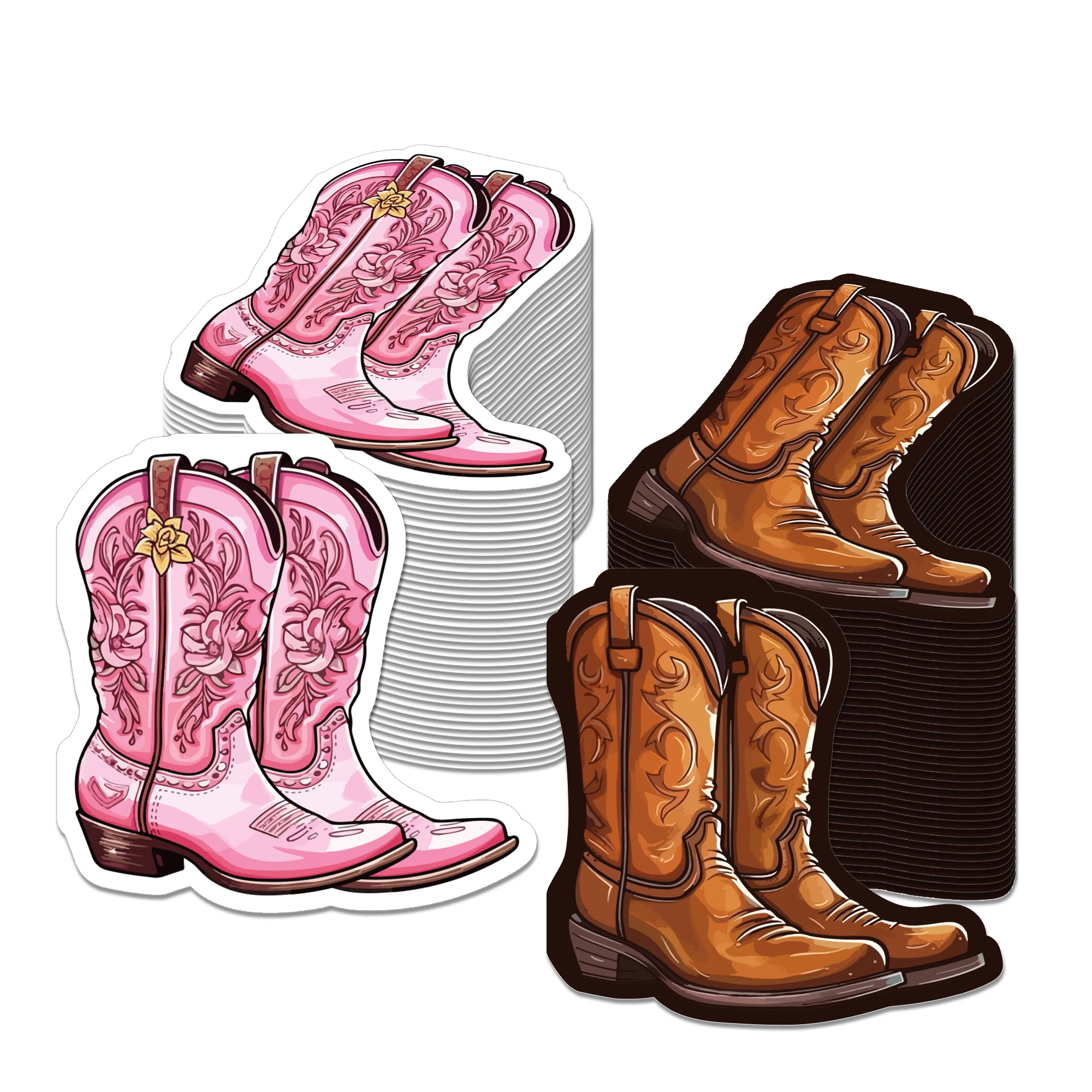 20 pçs/saco ocidental cowgirl  - Western Cowgirl Boot avaliação e preço
