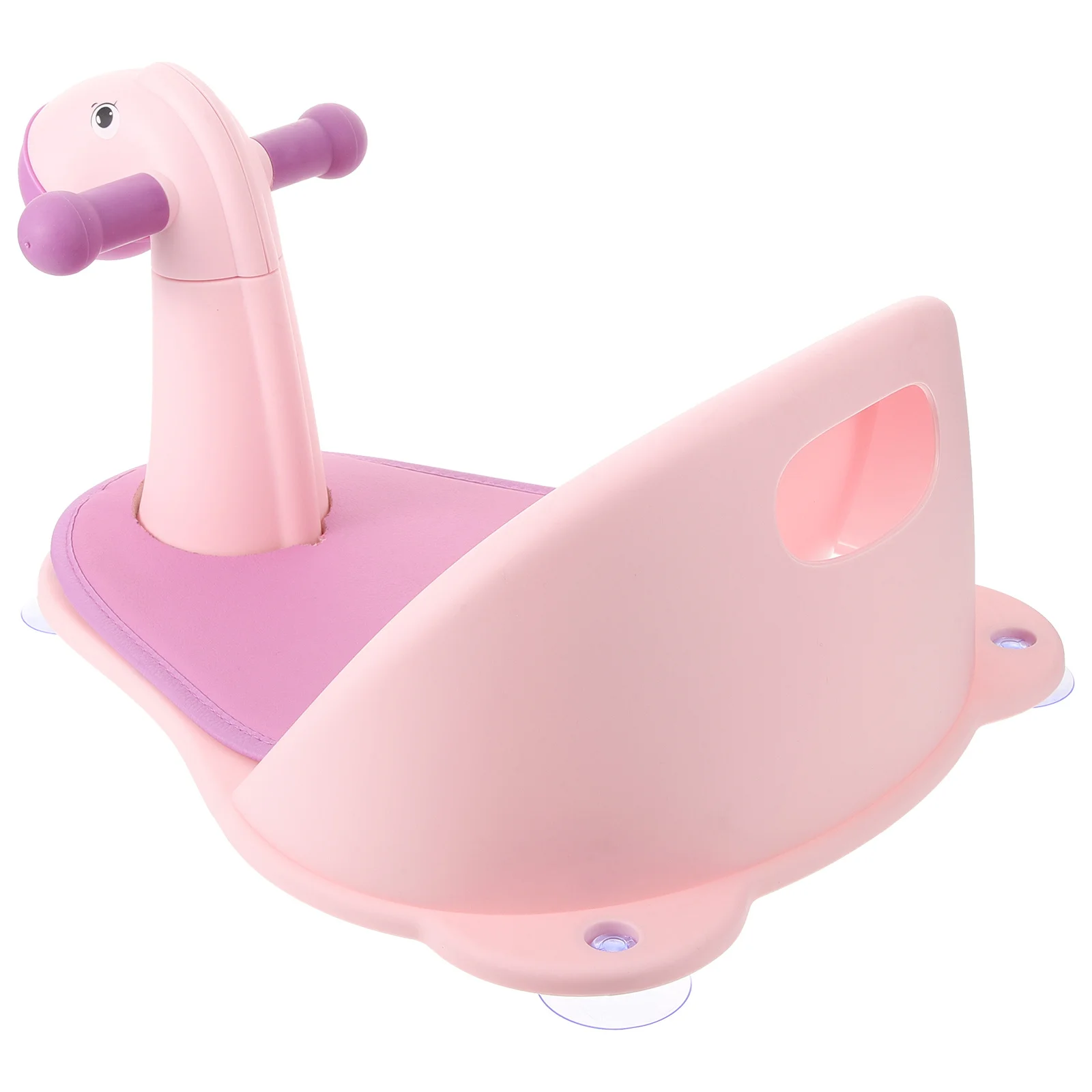 

Стул для ванны для малышей, прочный материал, поддержка спины, нескользящий дизайн, забавное купание для детей 6-12 месяцев, подарок, сиденье для ванны