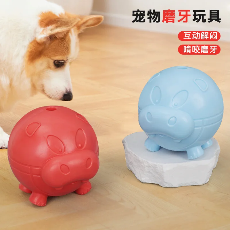 

Pet Toys Grinding Teeth and Gnawing Hippopotamus Dog Toy Pet Products Interactive Dog Toys Dogs Accessories Puppy
