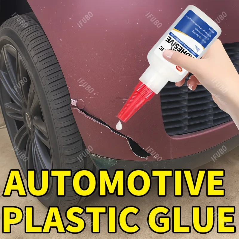 Car Bumper Bonding Agent: Plastic-Specific Glue – Strong Welding Effect for Plastic Parts, Mirror Base & Cracked Shells