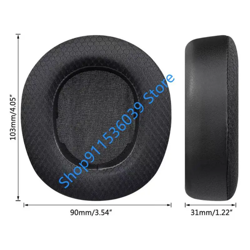 45BB 1 Cặp Gel làm mát đệm Bộ nhớ Bọt Bộ nhớ Xuất hiện đối với Arctis