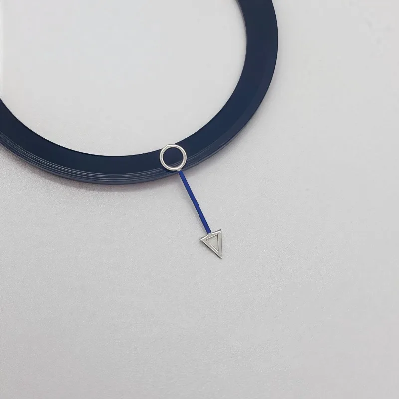 Accessori per la modifica dell'orologio per lancette NH34 perno dell'orologio meccanico GMT a quattro pin forte verde luminoso per movimento NH34