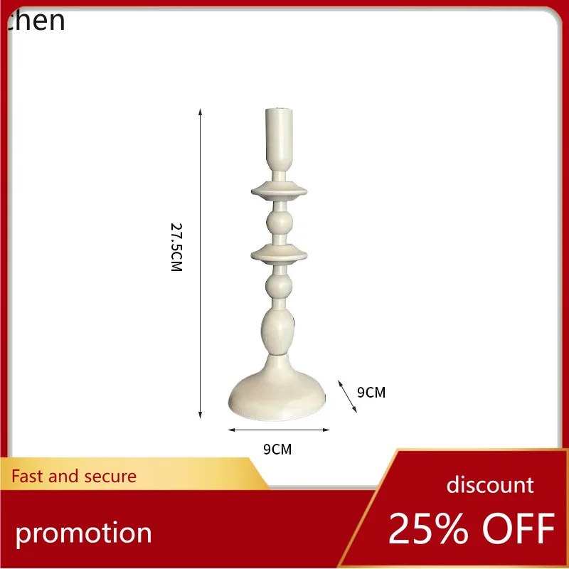 

Zml tall candle holder small disc candle holder matte metal iron decorative ornaments