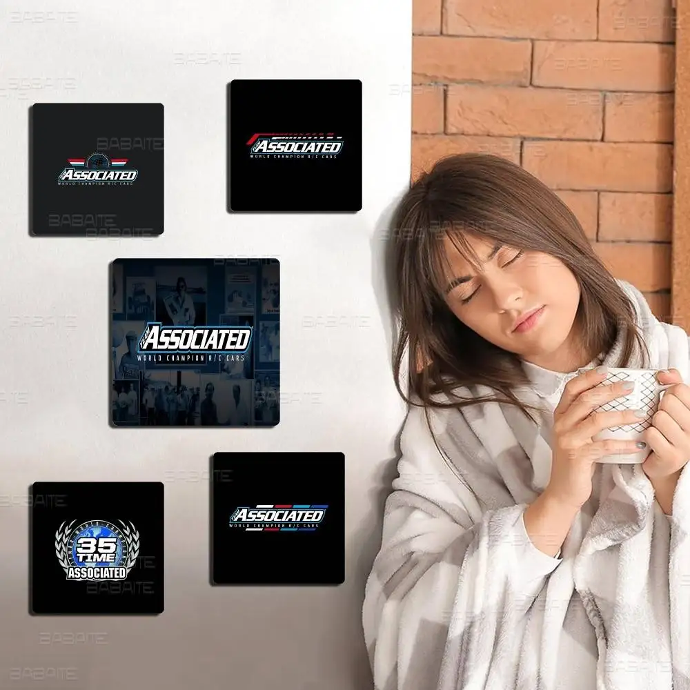 Rc Team Associated PVC Refrigerator Magnets Heat Transfer Printing Fridge Sticker for Home Kitchen Decor