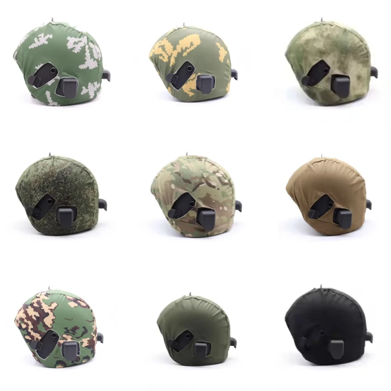 Funda protectora para casco K63 Camo, funda para casco táctico ruso Altyn K-63 con elástico