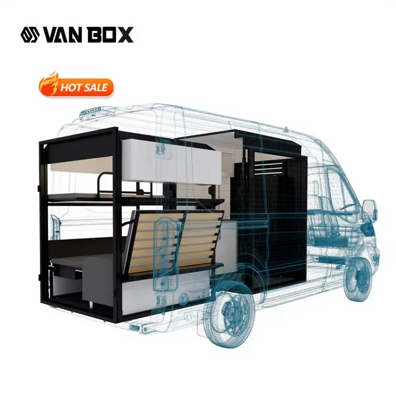 Hot Sale Campervan RV Conversion Kit for Wohnmobile Fahrzeug Camper with Stainless Steel Vanbox and Comfortable Interior