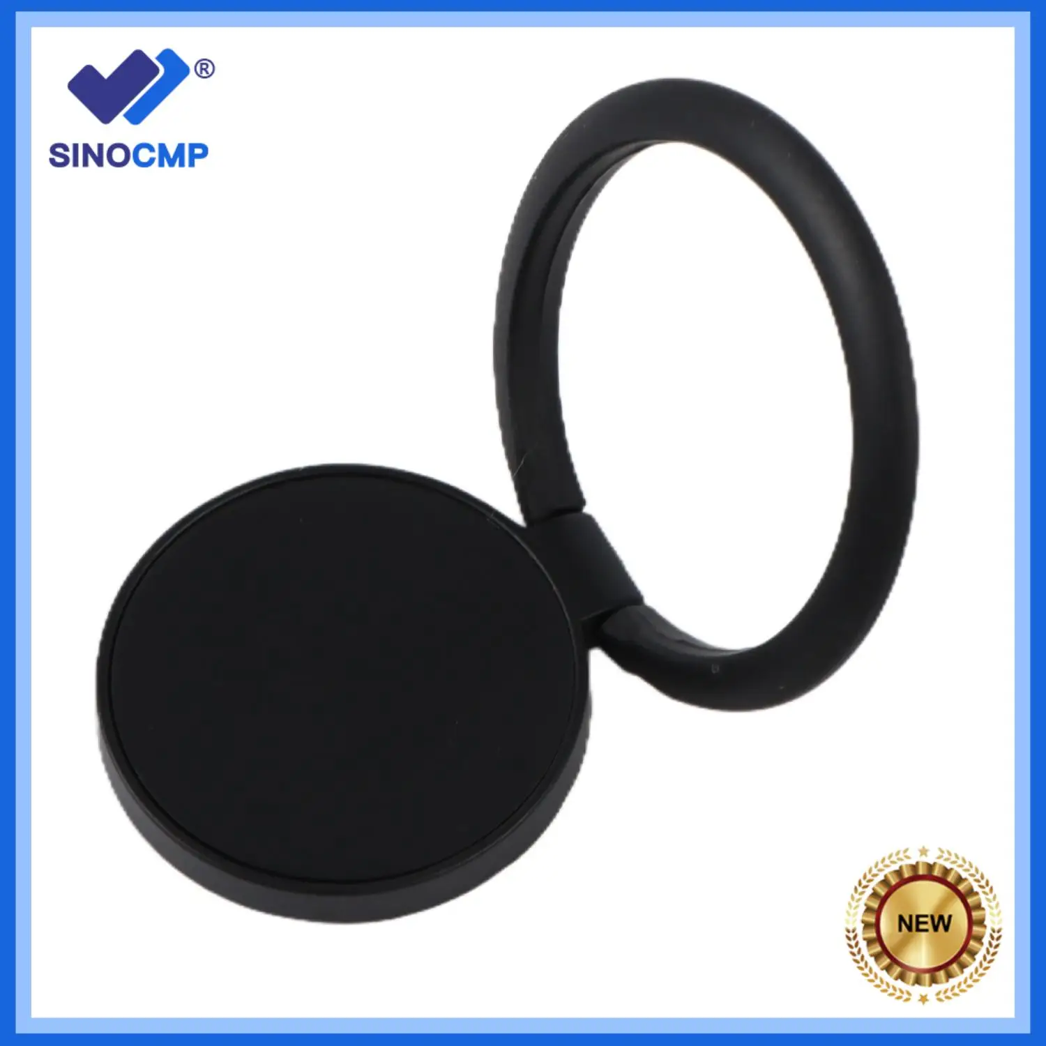 1pc Finger Ring Holder Stand Grip 360° Rotating For Cell Phone Car Magnetic Mount