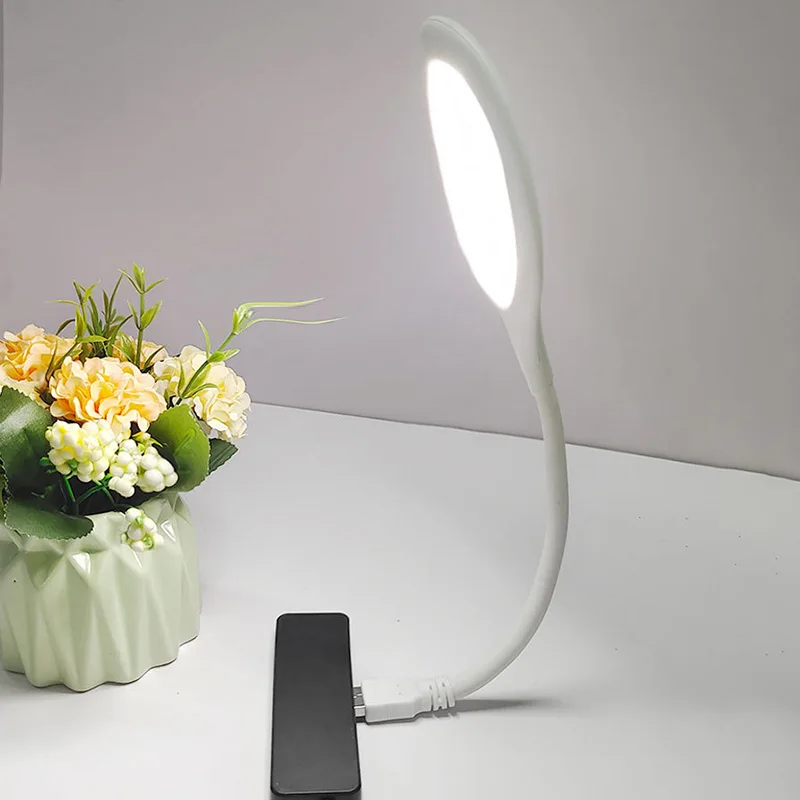 Portable USB 5v Plug Desk Night Light Eye Care LED Book Light Study Reading Lamp Laptop Keyboard PC Lighting  Q1